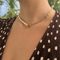 Collier shanghai porté