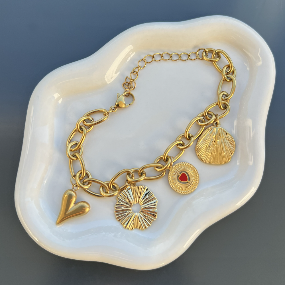 bracelet roma acier inoxydable