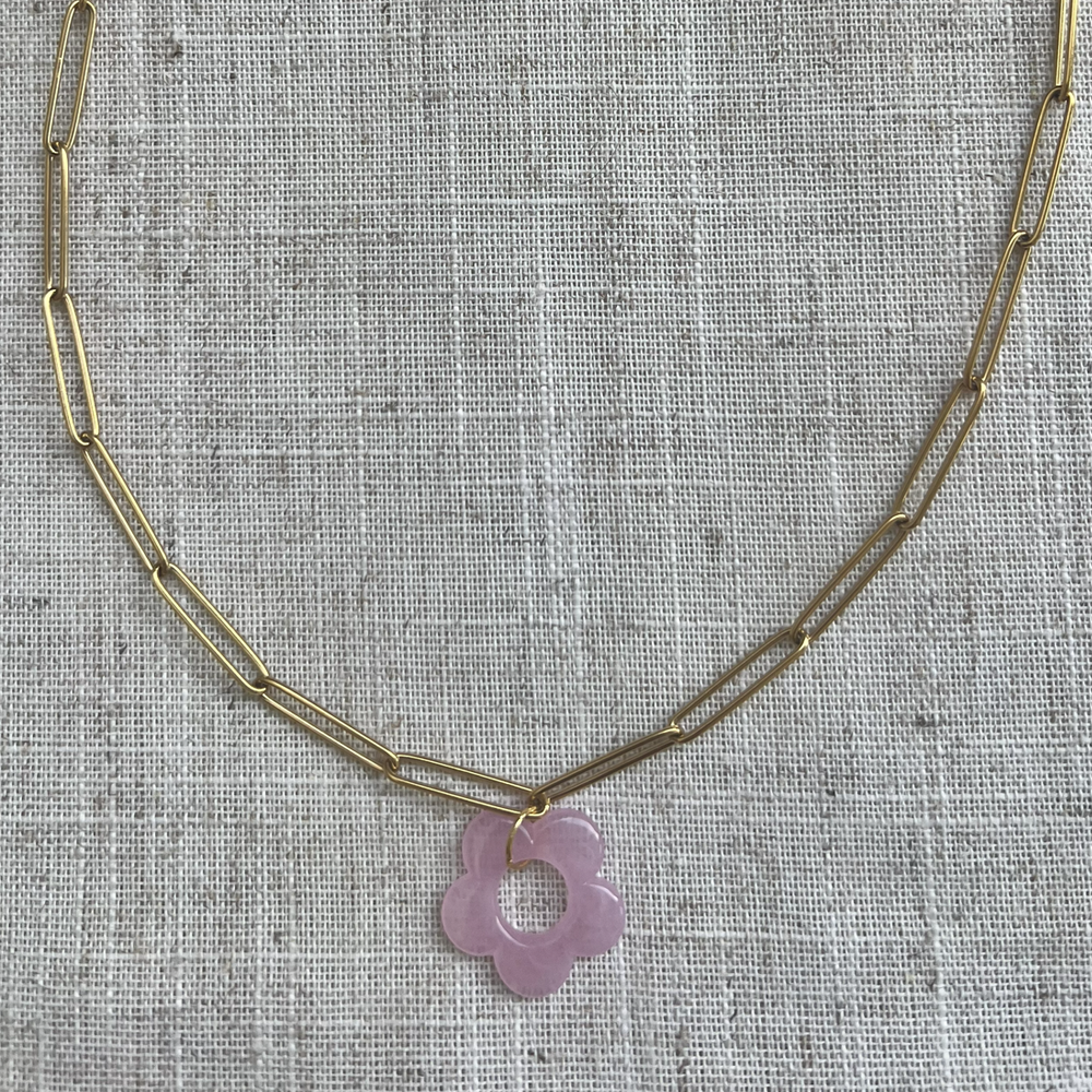 collier nice acier inoxydable posé